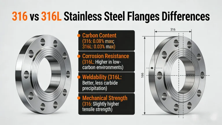 316 vs 316L Stainless Steel Flanges