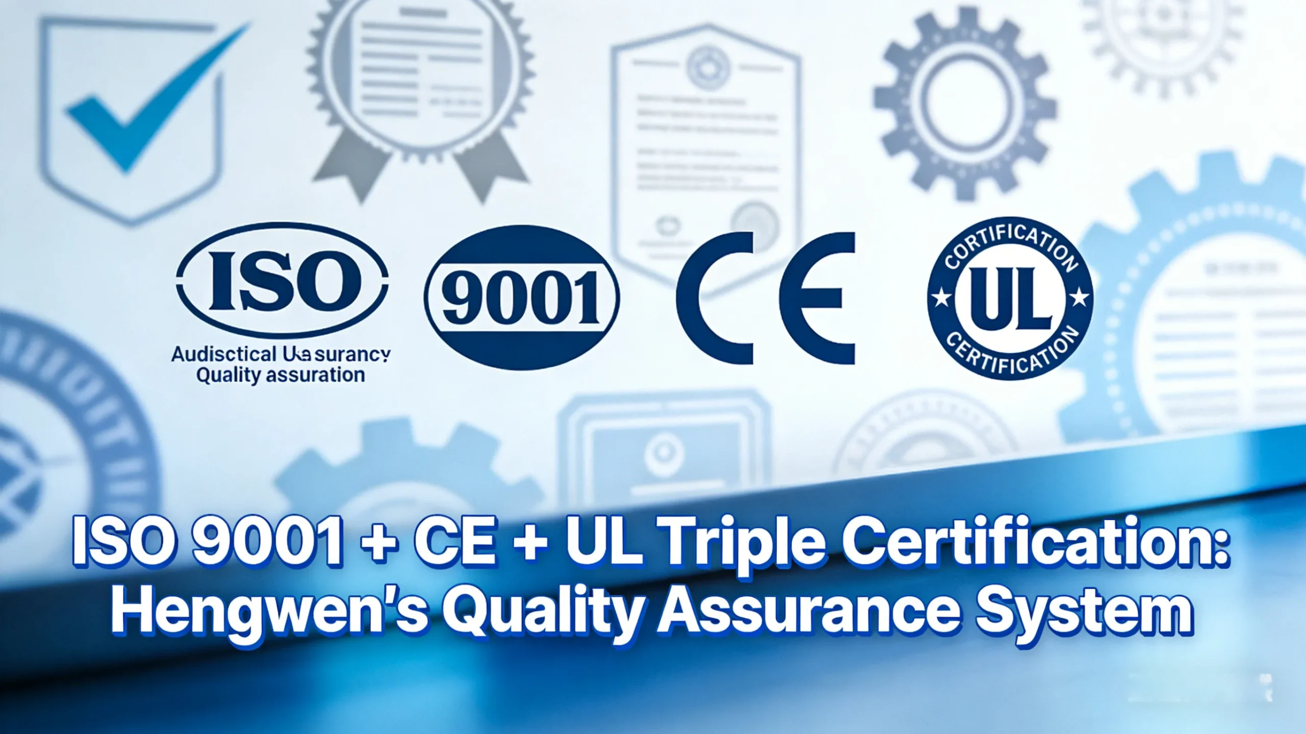 ISO 9001 + CE + UL Triple Certification